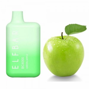 image 1 Elf Bar BC4000 - Green Apple (Зелене яблуко) - одноразова POD - система на 4000 затяжок