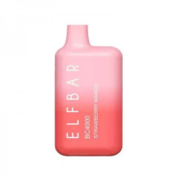 Elf Bar BC4000 - Strawberry Mango (Клубника Манго) - одноразовая POD - система на 4000 затяжек