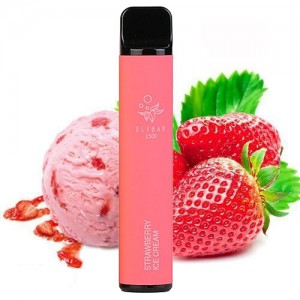 image 1 Elf Bar 1500 - Strawberry Ice Cream (Клубничное мороженное) - одноразовая POD-система