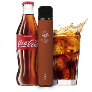 image 1 Elf Bar 1500 - Cola (Кола) - одноразова POD-система