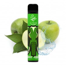 Elf Bar Lux 1500 - Sour Apple (Кисле Яблуко) - одноразова POD-система  - фото, ціна, купити, Україна, Київ.