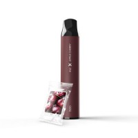 Одноразова електронна сигарета - SAB 1500 затяжок Яблуко вишня