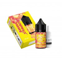 Готовый набор Crazy Juice Salt Banana Straw (Банан Клубника) 30ml