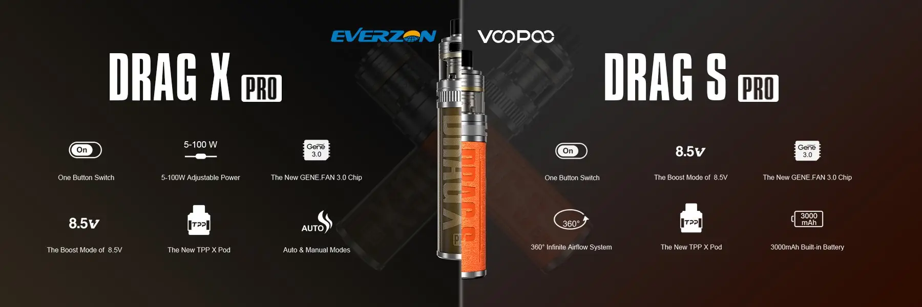 VooPoo Drag S PRO Pod Mod Kit