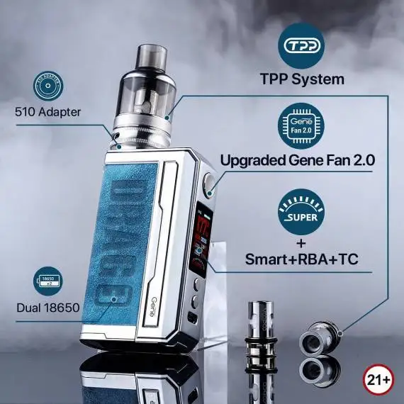 elfbar nachfüll pod läuft aus Kit Voopoo Drag S3 main image 1
